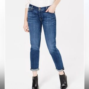 7 FOR ALL MANKIND Josefina Skinny Boyfriend Jeans 25 - Broken Twill Vanity